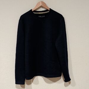 Smartwool Navy Wool Blend Crewneck Sweatshirt